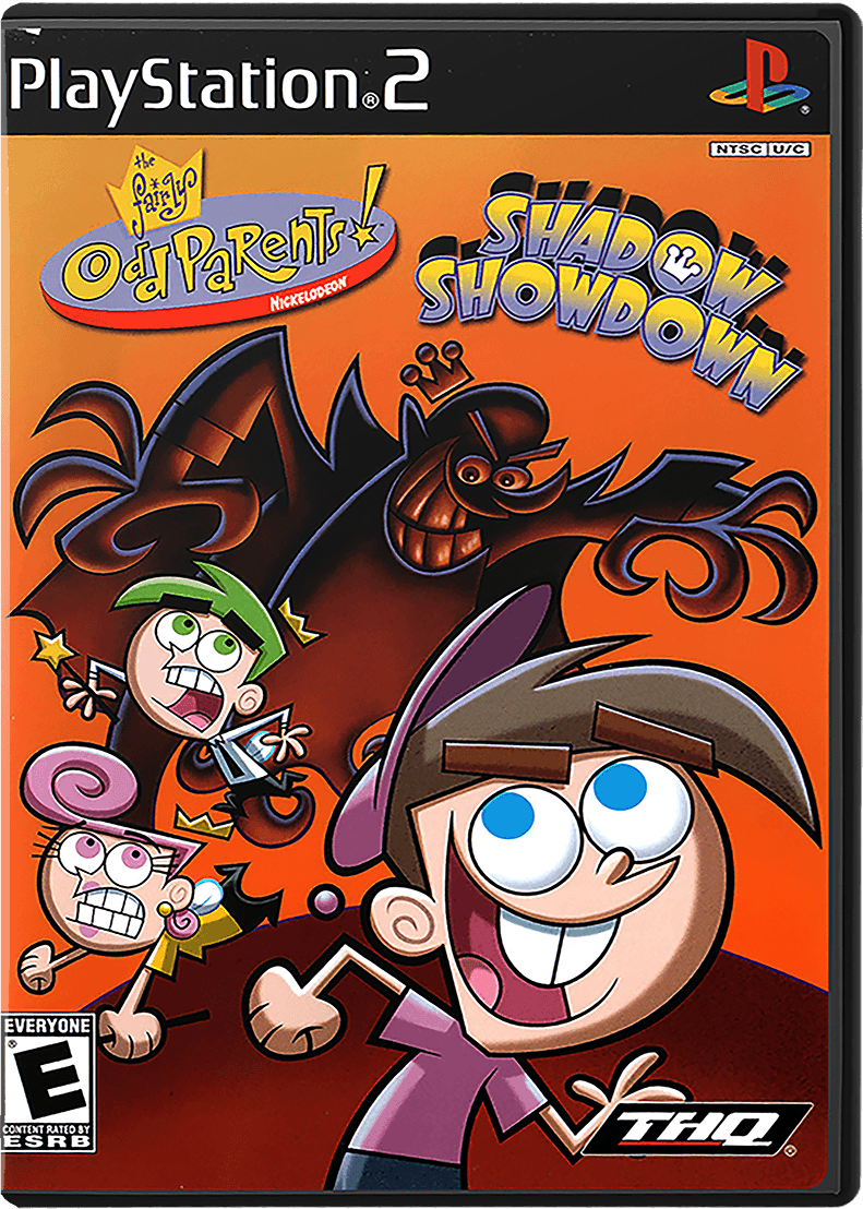 Fairly Odd Parents Shadow Showdown box art for Playstation 2